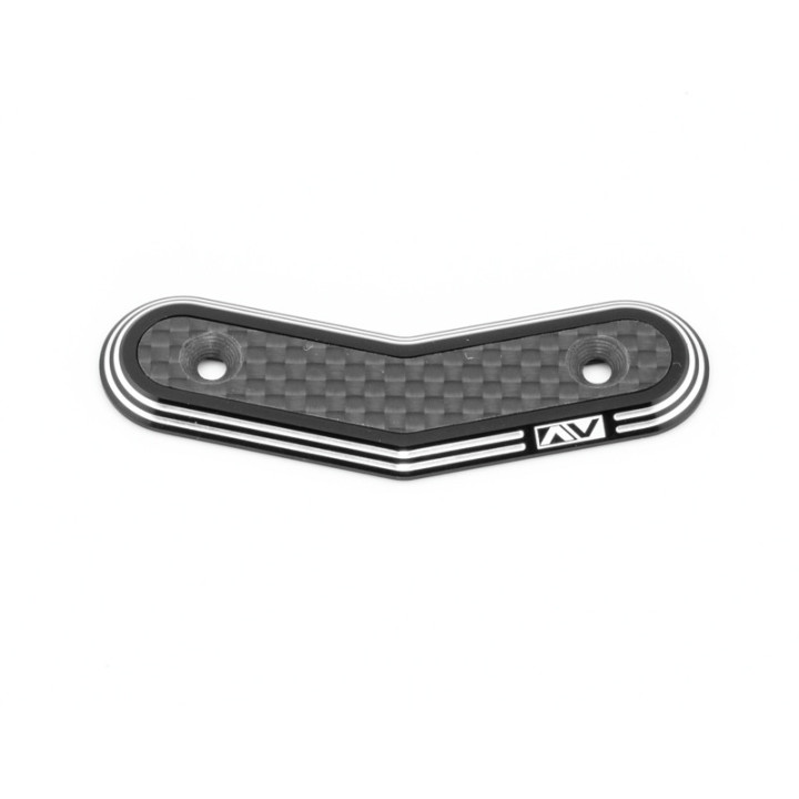 AV1854-KYO-BLK Fixation d'aileron Noir Kyosho Ringer Hybrid 1/8 Avid RC Avid RC RSRC