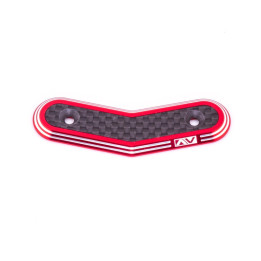 AV1854-XRAY-RED Ringer Hybrid 8th Wing Button XRAY Red Avid RC RSRC