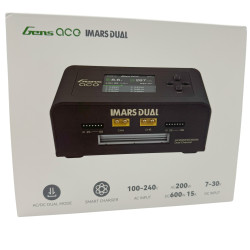 GEA200WDUAL-EB Gens Ace iMars dual channel 2x100W AC/DC charger black Gens ace RSRC