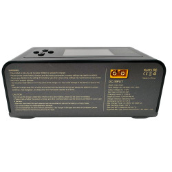 GEA200WDUAL-EB Gens Ace iMars dual channel 2x100W AC/DC charger black Gens ace RSRC