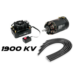 HW30113400+K08G22401 Combo Hobbywing XR8 PRO G3 Speed controller + Konect K8 G2 Motor 1900kv Hobbywing RSRC