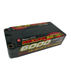 GEA60002S14D5 Batterie Shorty LiPo 2S Redline 2.0 HV 7.6V|140C|6000 Gens ace RSRC