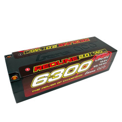 GEA63004S14D5 Gens ace Battery LiPo Redline 2.0 4S HV 15.2V|140C|6300 (5mm) Gens ace RSRC