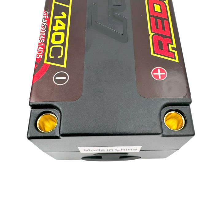 GEA63004S14D5 Batterie LiPo Gens Ace Redline 2.0 4S HV 15.2V|140C|6300 (5mm) LCG Gens ace RSRC