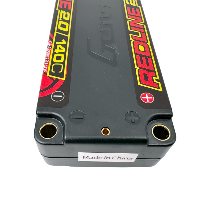 GEA85002S14D5 LiPo 2S Gens Ace Redline 2.0 Battery HV 7.6V|8500|140C (5mm) Gens ace RSRC