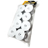 JK6114WH8 Lot de 8 Jantes blanches arrières buggy 1/10 Jetko Jetko RSRC