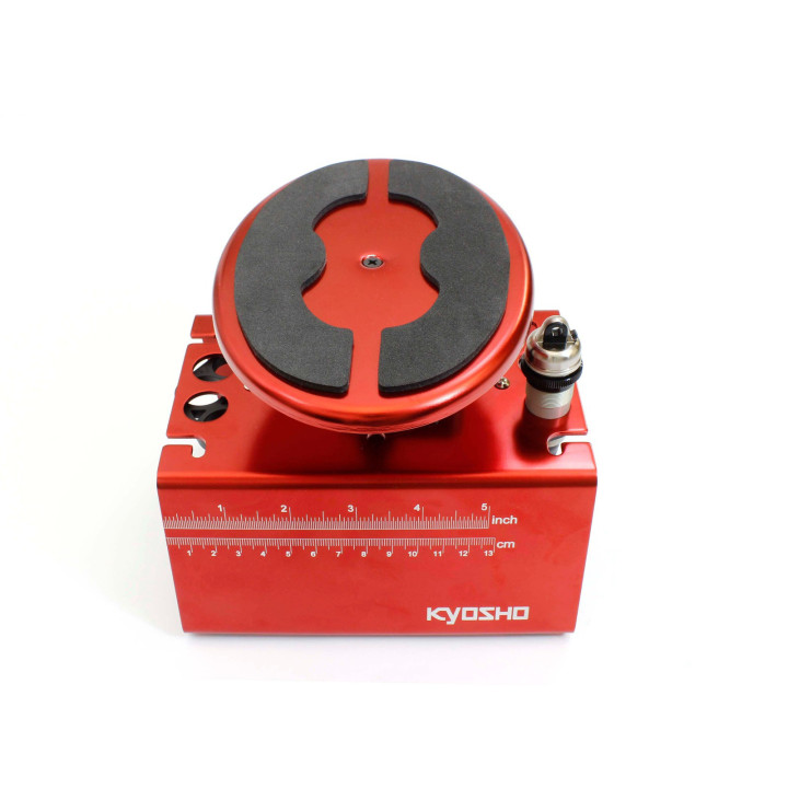 36229R Support de voiture haut|stand de maintenance Kyosho rouge Kyosho RSRC