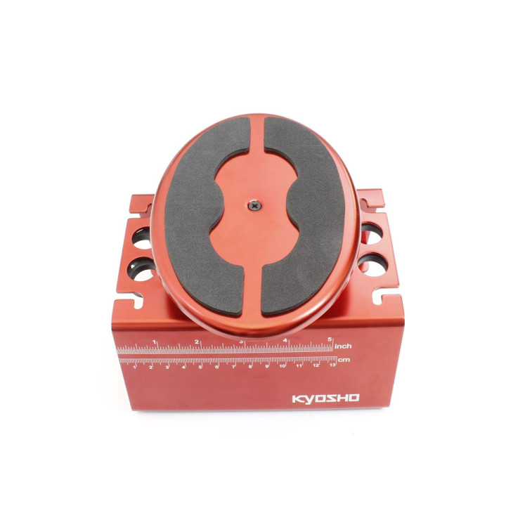 36229R Kyosho Maintenance Stand High Type (Red) Kyosho RSRC