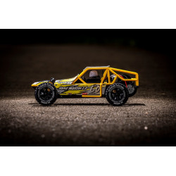 Combo34405T2B Pack Kyosho SandMaster 2.0 Jaune 1/10 Readyset avec batterie et chargeur Kyosho RSRC