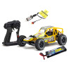 Combo34405T2B Pack Kyosho SandMaster 2.0 Jaune 1/10 Readyset avec batterie et chargeur Kyosho RSRC