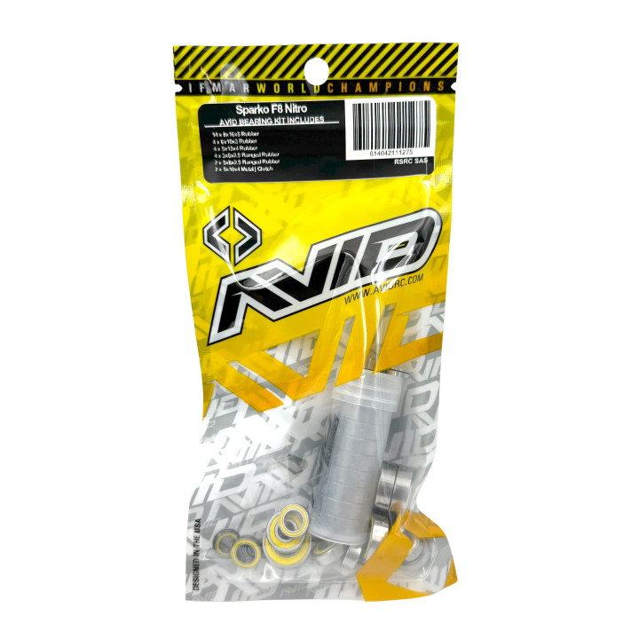 AV-SPARKO-F8E Kit roulements Revolution pour Sparko F8 nitro Avid Avid RC RSRC