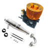 VSB05-2135 VS-B05 combo engine with EFRA 2135 exhaust pipe VS Racing Engines Rody Roem RSRC