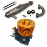 VSB05-2135HDG VS-B05 combo engine with EFRA 2135 hard coated exhaust pipe VS Racing Engines Rody Roem RSRC