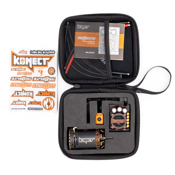 KN-RS8ELITE+K08G22402 Combo 2050kv Konect RS8 ELITE 200A Speed controller + Konect K8 G2 Motor 2050kv Konect RSRC