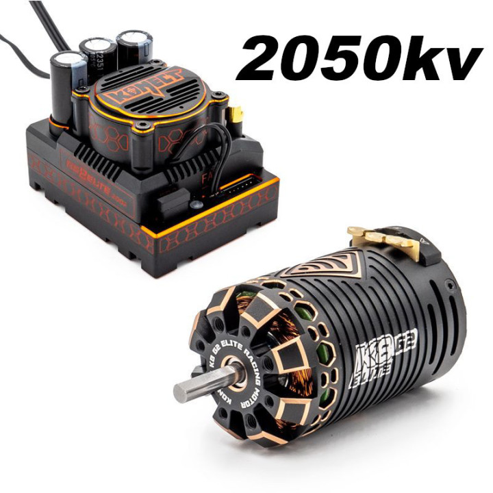 KN-RS8ELITE+K08G22402 Combo 2050kv Konect RS8 ELITE 200A Speed controller + Konect K8 G2 Motor 2050kv Konect RSRC