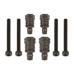 AS81591 RC8B4 FT Shock Bushings 14mm & 17mm aluminum Team Associated RSRC