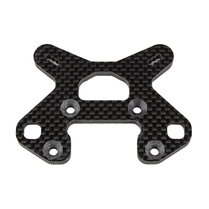 AS81633 Rc8B4.1/E front Shock Tower 26.5 carbon Team Associated RSRC