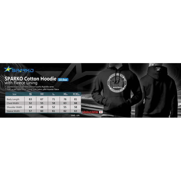 F89011 Sparko Racing Hoodie Sparko RSRC