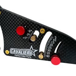 CAV.K99118 Carbon fiber ride height and camber gauge RC Carbon Cavalieri RSRC