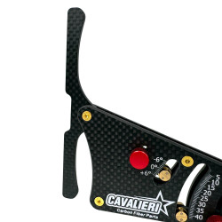 CAV.K99118 Carbon fiber ride height and camber gauge RC Carbon Cavalieri RSRC