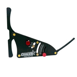 CAV.K99118 Carbon fiber ride height and camber gauge RC Carbon Cavalieri RSRC