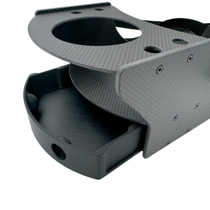 CAV.K99120 Carbon fiber 'pit buddy' starterbox stand RC Carbon Cavalieri RSRC