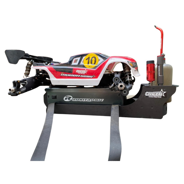 CAV.K99120 Support banc de démarrage 'pit buddy' carbone RC Carbon Cavalieri RSRC