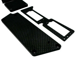 CAV.K22009 Carbon fiber radio tray kit for Sparko F8 Carbon Cavalieri RC Carbon Cavalieri RSRC