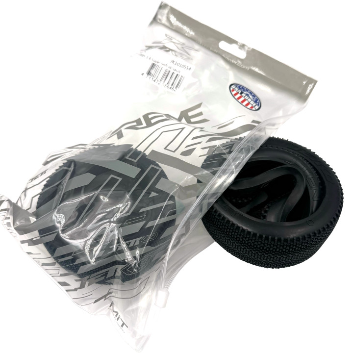 JK1010 Pneus Buggy 1/8 J-Ten Jetko (4) seuls Jetko RSRC