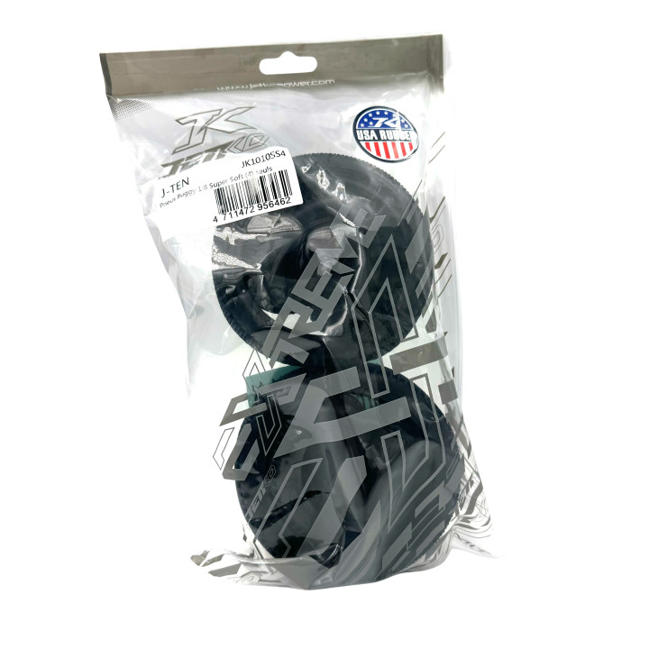 JK1010 Pneus Buggy 1/8 J-Ten Jetko (4) seuls Jetko RSRC