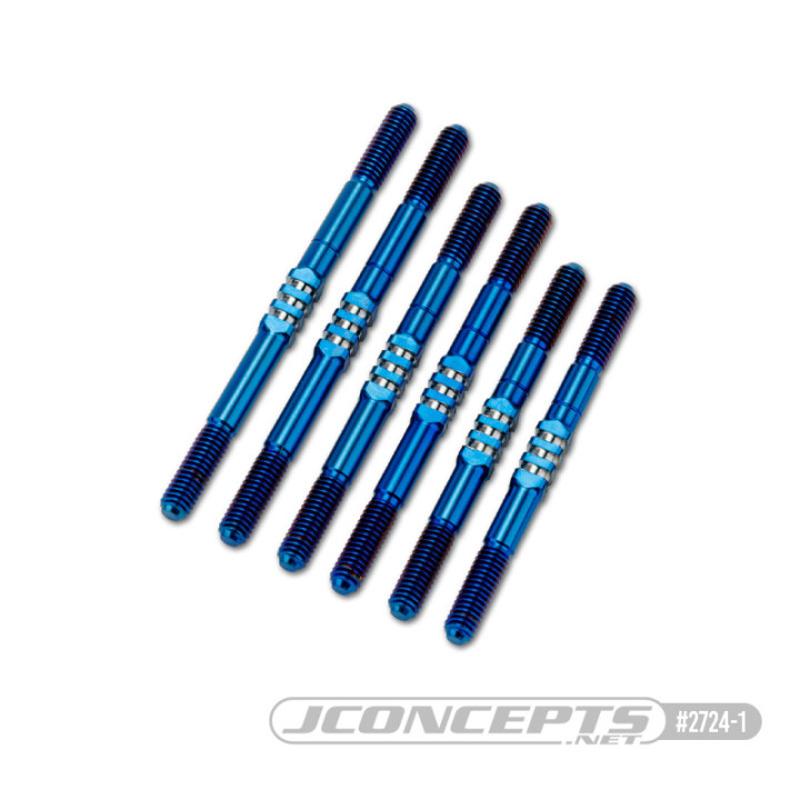 2724 Pas inversés Jconcepts titane noir ou bleu Xray XB4 2025|2024 (6) Jconcepts RSRC