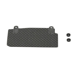 ONG0410 Protection carbone de réservoir ONG pour Team Associated RC8 ONG David Ongaro RSRC