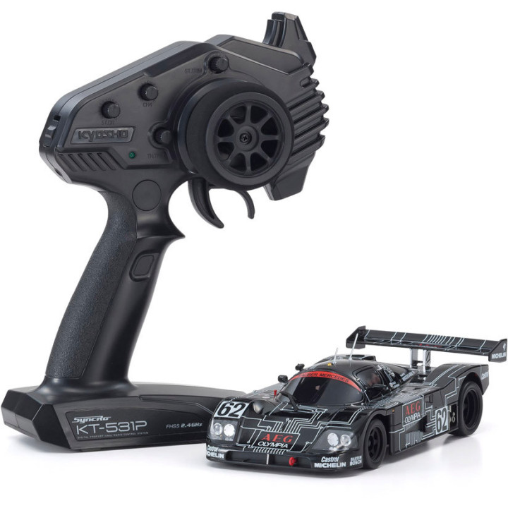 32353AG Mini-Z RWD Sauber Mercedes C9 No.62 AEG LM 1988 Kyosho RSRC