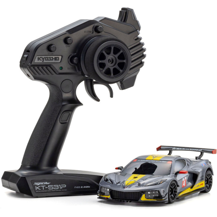 32342GM Mini-Z RWD Chevrolet Corvette C8-R Gun Metal Kyosho RSRC
