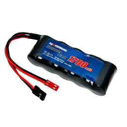 PP6-1700S Batterie Runner Rx NiMh 6.0V 1700mAh (Dual JR-JST) Pink Performance Pink performance RSRC