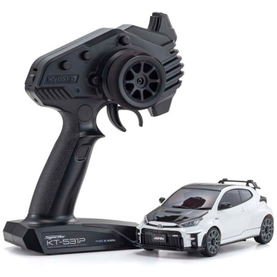 KT-531P ラジコンスポーツカーセット Mini-Z AWD Toyota GRMN Yaris Circuit Package White (MA020-KT531P