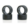 MZW38-20B Pneus Kyosho Mini-Z Radial 20 Shore (4) - Larges Kyosho RSRC