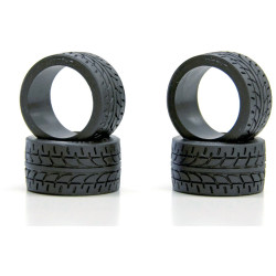 MZW38-30 Kyosho Mini-Z Racing Radial Tyres 30 Shore - Wide (4) Kyosho RSRC