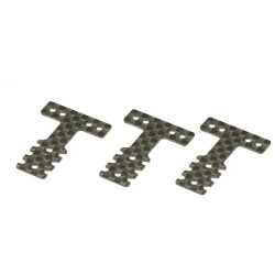 MZW403S Carbon Rear Suspension Plate set Mini-Z MR03 MM-LM (3) - Soft Kyosho RSRC
