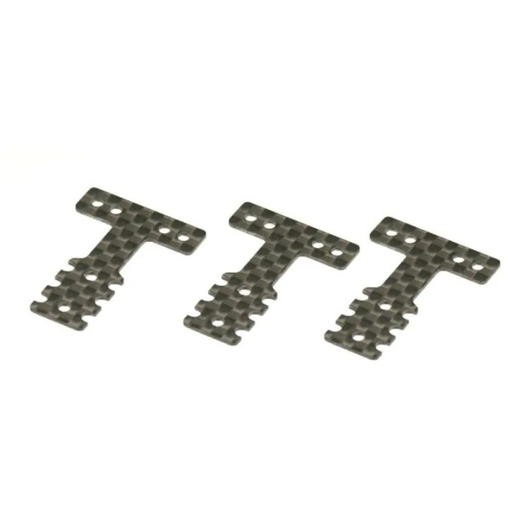 MZW403S Platine de suspension Carbone (T) Mini-Z MR03 MM-LM (3) - Soft Kyosho RSRC