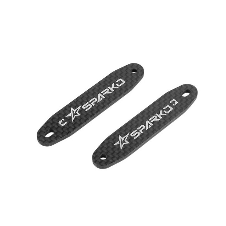 F83020-30OP Barrettes de batteries en carbone Sparko F8E (2) Sparko RSRC