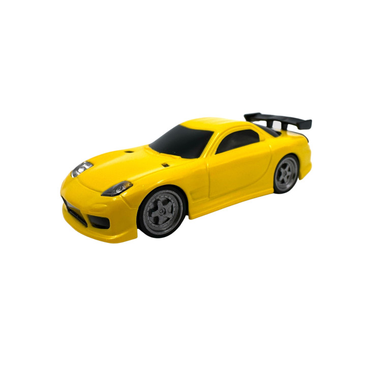 TB-C71-YE Voiture Turbo Racing 1/76 Vitesse jaune Turbo Racing RSRC