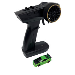 TB-C64-GR Voiture Turbo Racing 1/76 drift verte/noire Turbo Racing RSRC