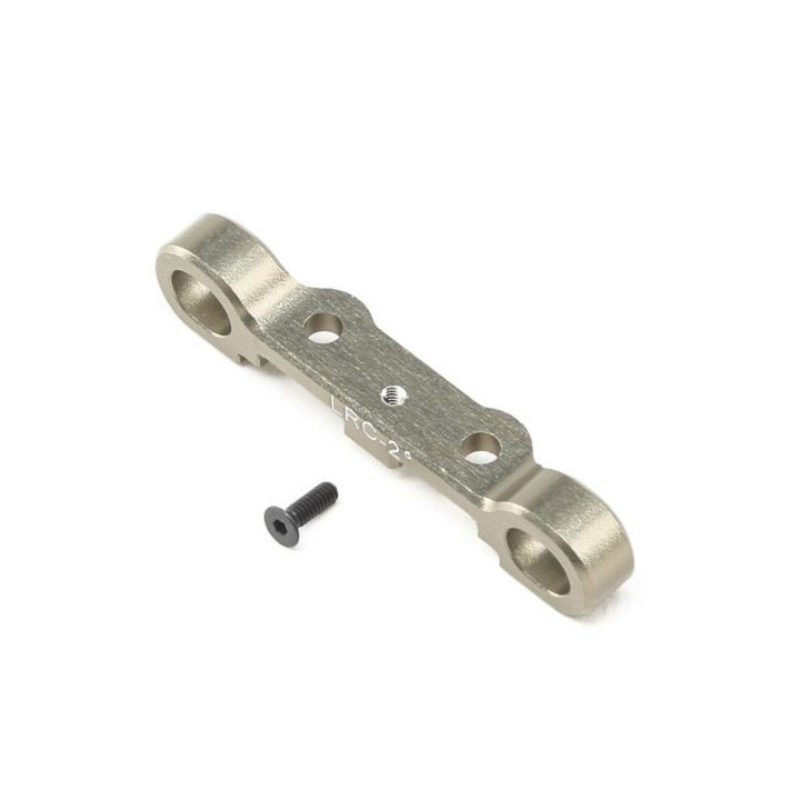 TLR334042 Toe Plate, LRC -2 deg, Aluminum: 22 4.0 TLR334042 Team Losi Racing RSRC