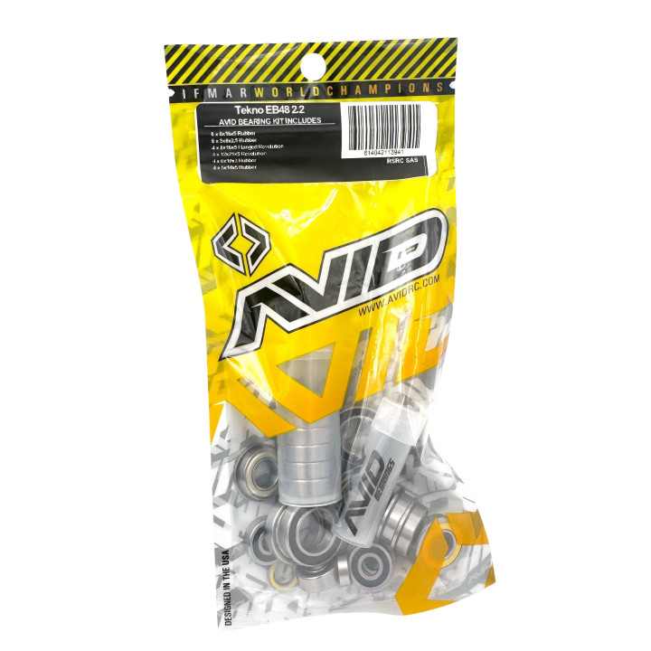 AV-TKR-EB4822 Tekno EB48 2.2 Avid Revolution bearing kit Avid RC RSRC
