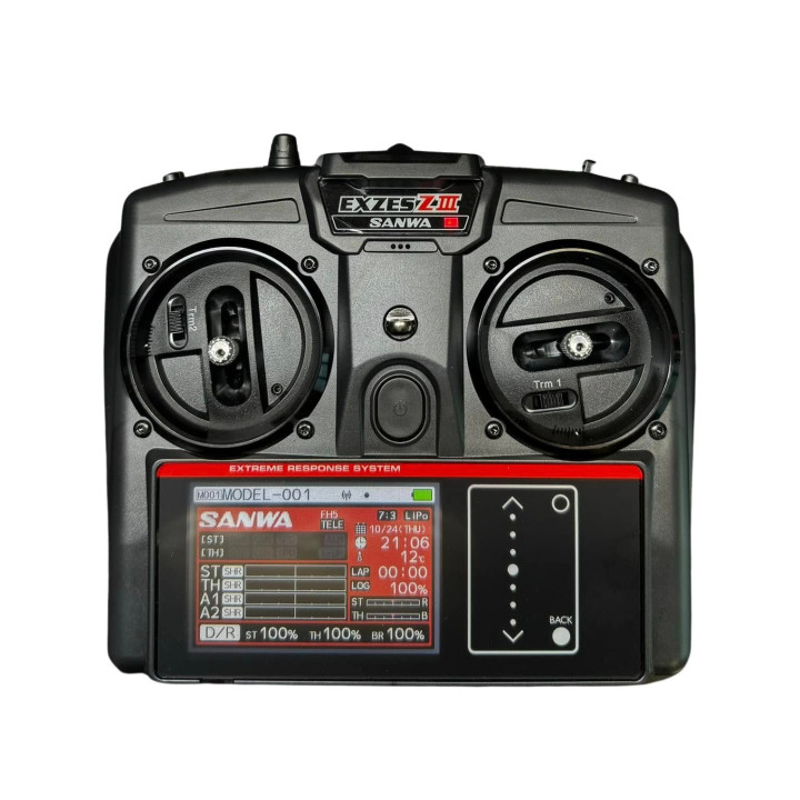 101A33171A Sanwa Exces Z3 (ZIII) Stick radio + RX493i Receiver + LiPo battery Sanwa RSRC