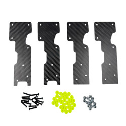 FINO-54 Rear lower wishbone stiffeners for Kyosho MP10T&MP10Te RSRC RSRC