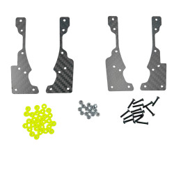 FINO-55 Front lower wishbone stiffeners for Kyosho MP10T&MP10Te RSRC RSRC