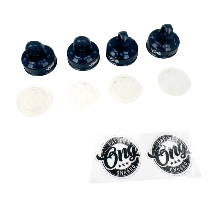 ONG0107 ONG shock absorber caps for Sworkz ONG Davide Ongaro RSRC