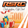 e-cadeau500 Carte cadeau RSRC 500€ dématérialisée RSRC RSRC